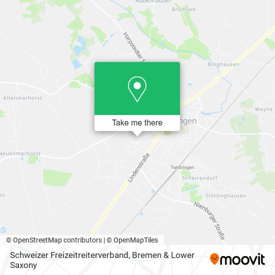 Schweizer Freizeitreiterverband map