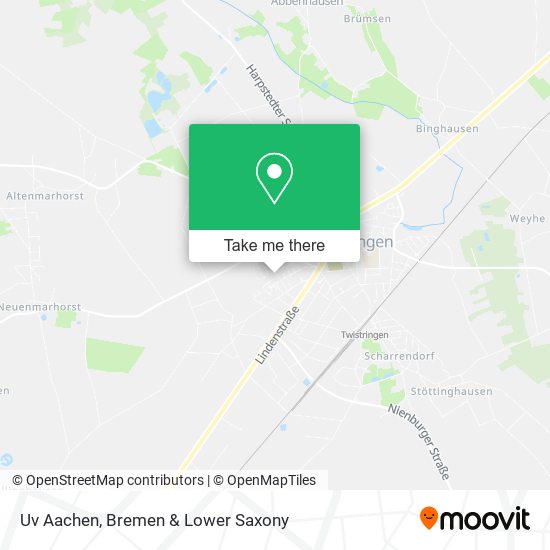 Uv Aachen map