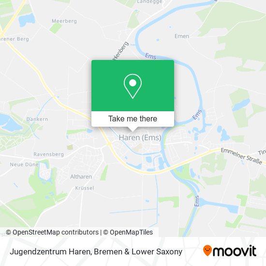 Jugendzentrum Haren map