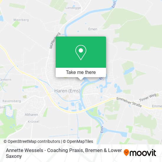 Annette Wessels - Coaching Praxis map