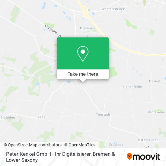Peter Kenkel GmbH - Ihr Digitalisierer map