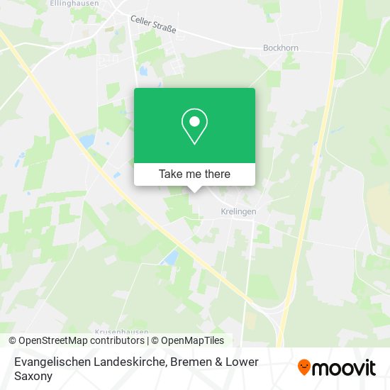 Evangelischen Landeskirche map