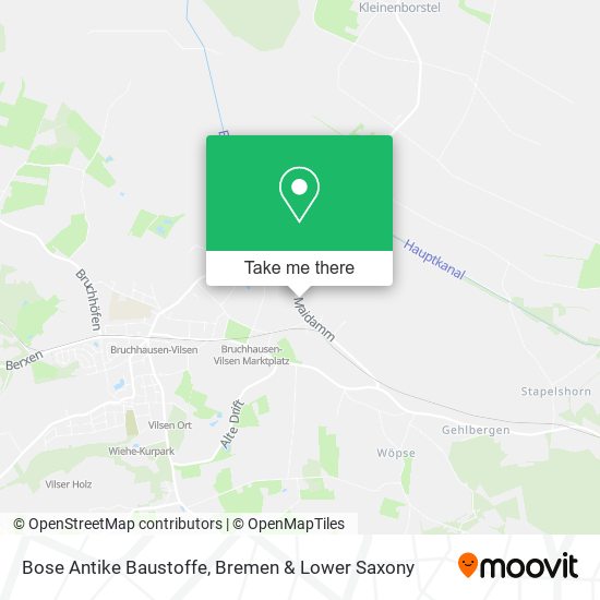 Bose Antike Baustoffe map
