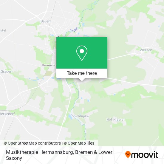Musiktherapie Hermannsburg map