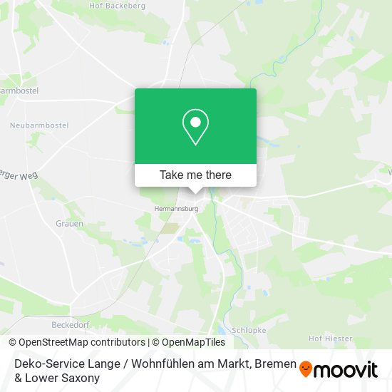 Deko-Service Lange / Wohnfühlen am Markt map