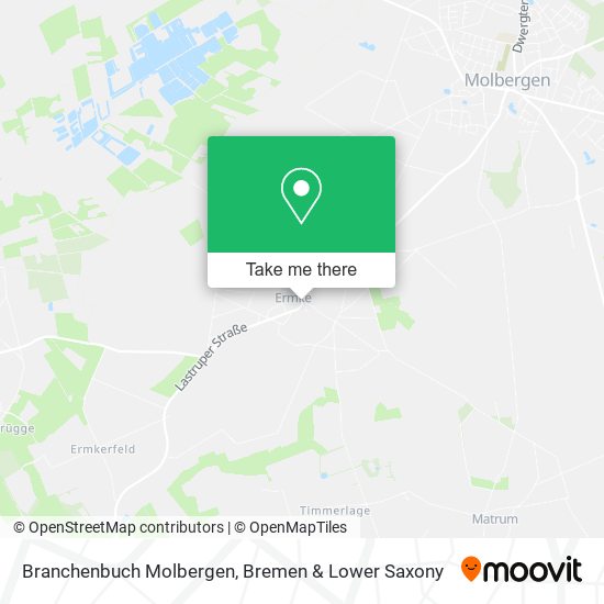 Branchenbuch Molbergen map