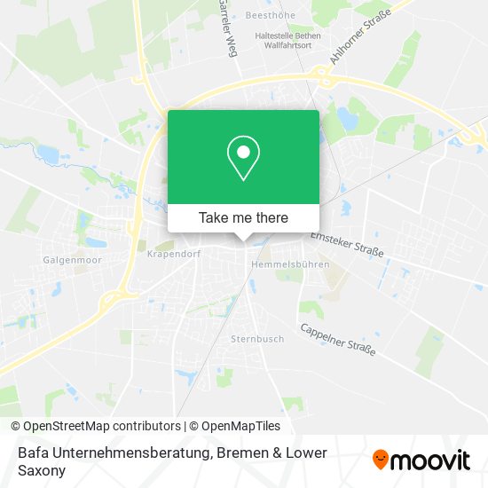 Bafa Unternehmensberatung map