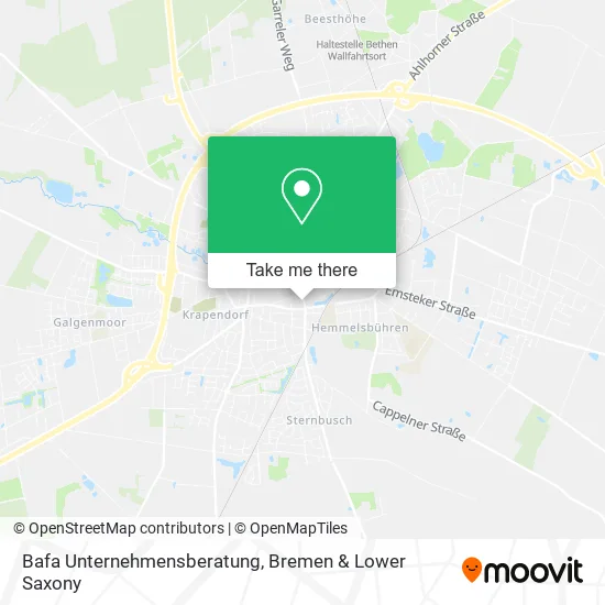 Bafa Unternehmensberatung map