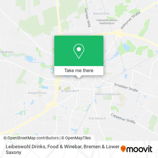 Leibeswohl Drinks, Food & Winebar map