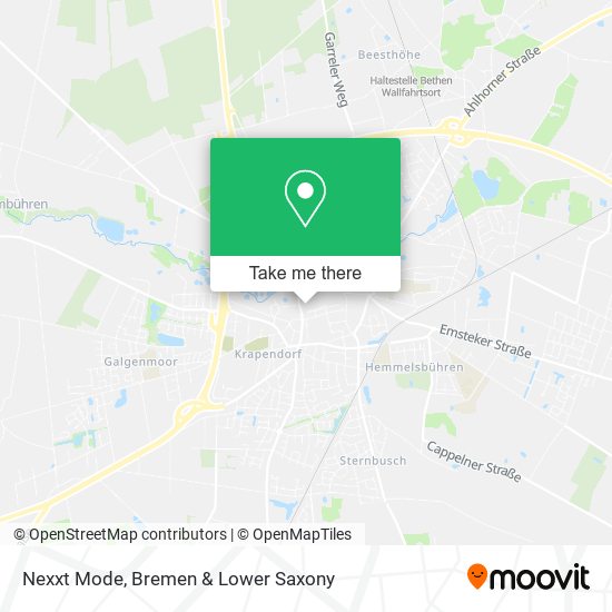 Nexxt Mode map