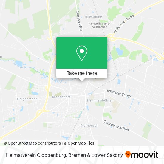 Heimatverein Cloppenburg map