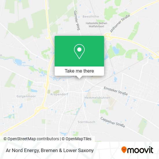 Ar Nord Energy map