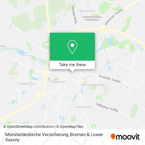 Münsterländische Versicherung map