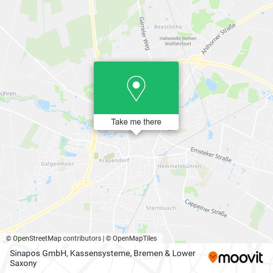 Sinapos GmbH, Kassensysteme map