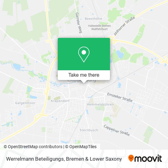 Werrelmann Beteiligungs map