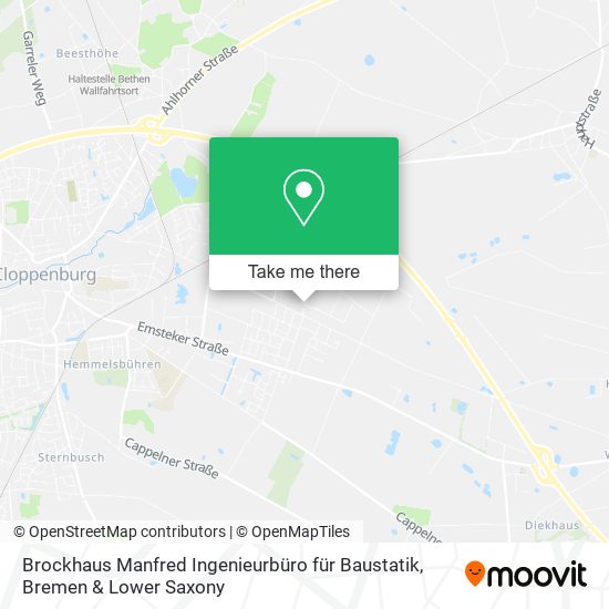 Brockhaus Manfred Ingenieurbüro für Baustatik map