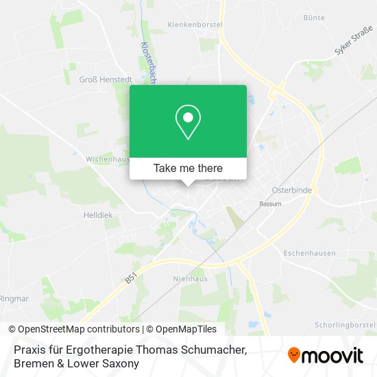 Praxis für Ergotherapie Thomas Schumacher map
