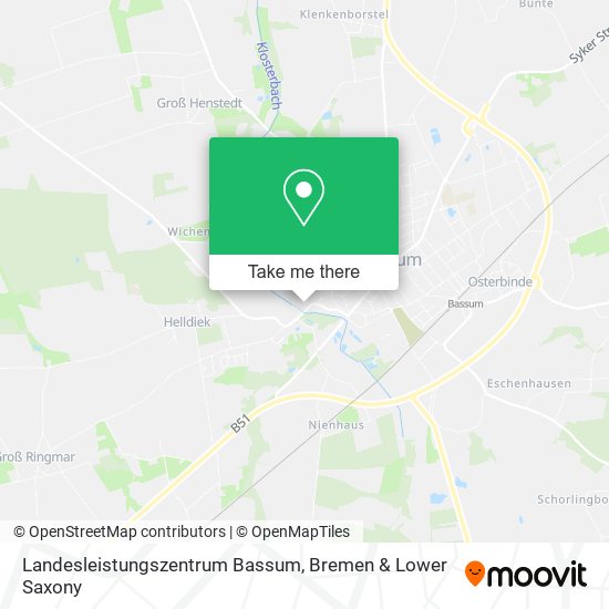 Landesleistungszentrum Bassum map