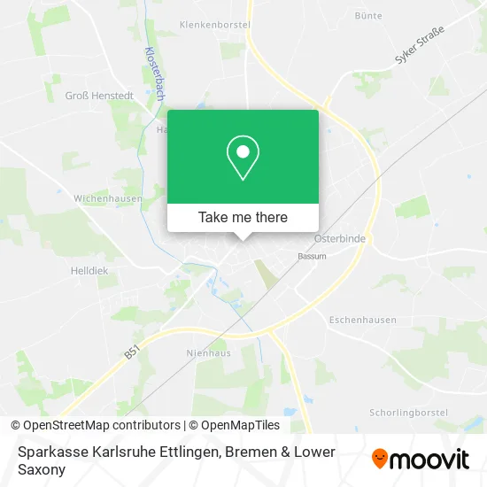 Sparkasse Karlsruhe Ettlingen map