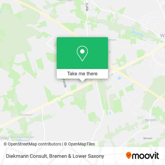 Diekmann Consult map