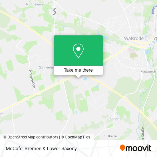 McCafé map