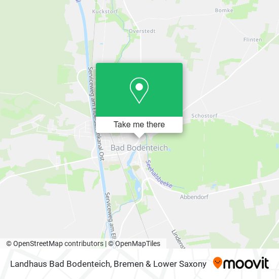 Landhaus Bad Bodenteich map