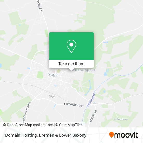 Domain Hosting map