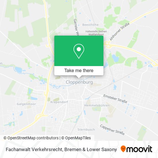 Fachanwalt Verkehrsrecht map