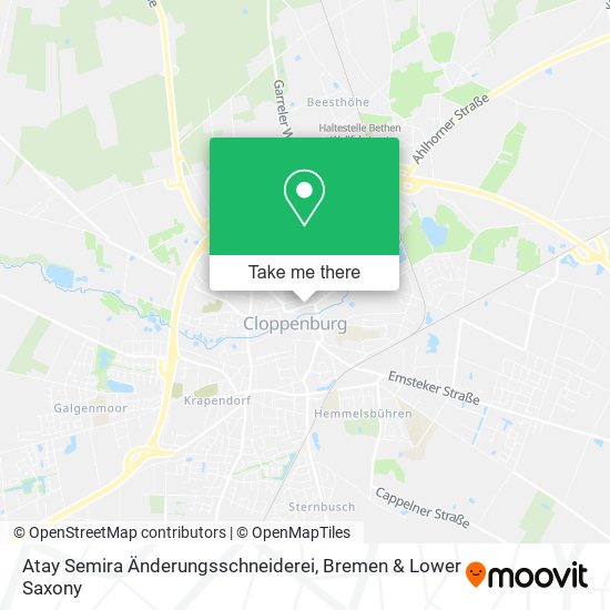 Atay Semira Änderungsschneiderei map