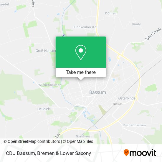 CDU Bassum map