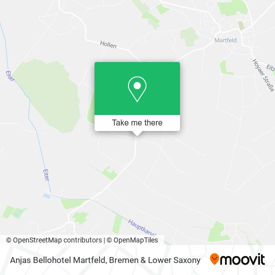 Anjas Bellohotel Martfeld map