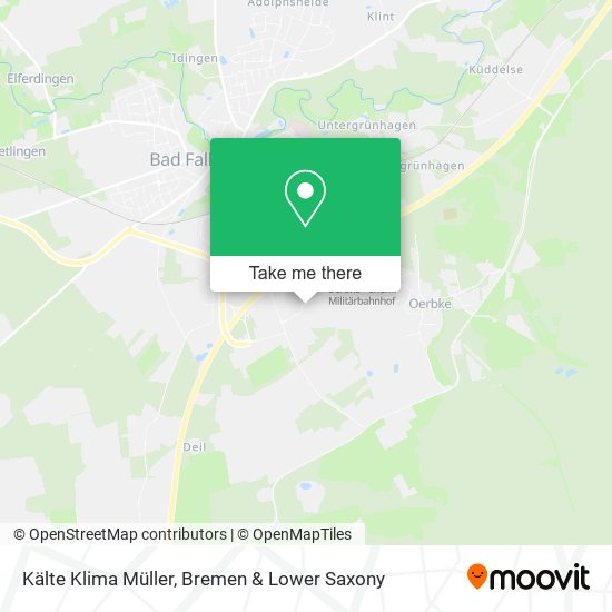 Kälte Klima Müller map