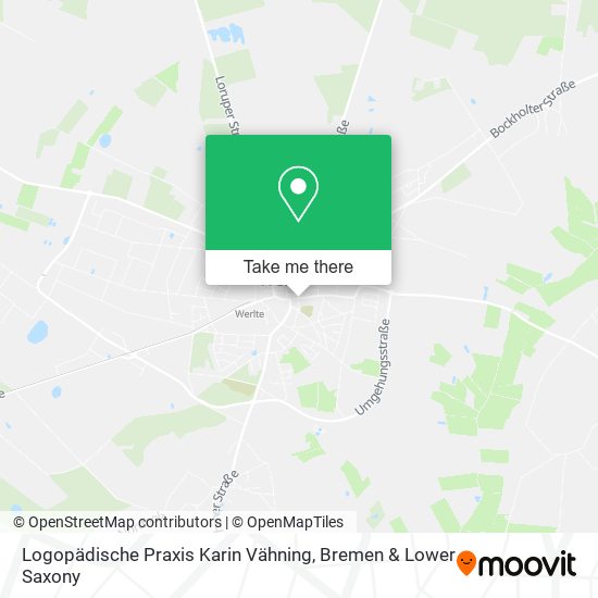 Logopädische Praxis Karin Vähning map