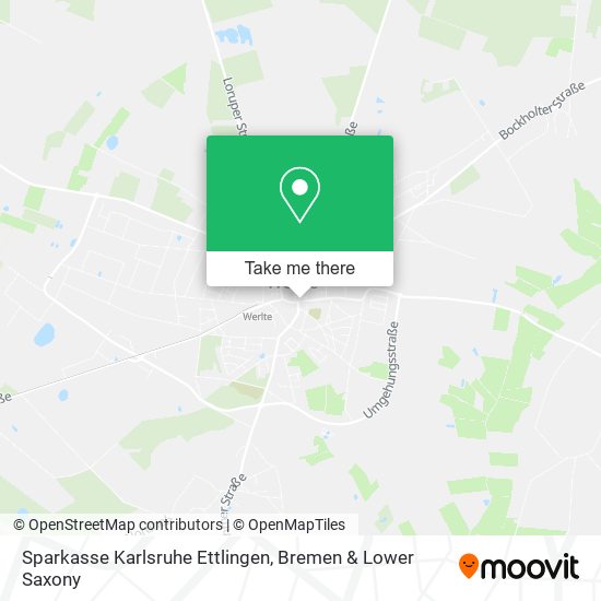 Sparkasse Karlsruhe Ettlingen map