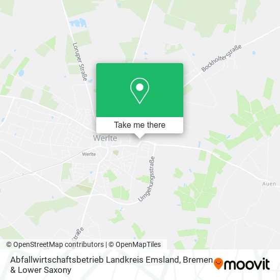 Abfallwirtschaftsbetrieb Landkreis Emsland map