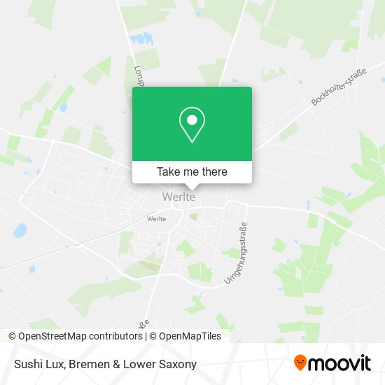 Sushi Lux map