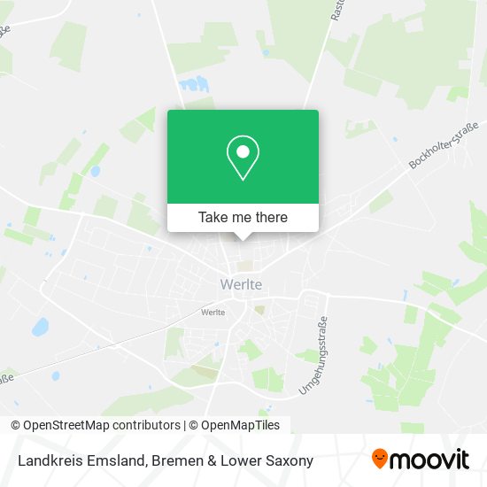 Landkreis Emsland map