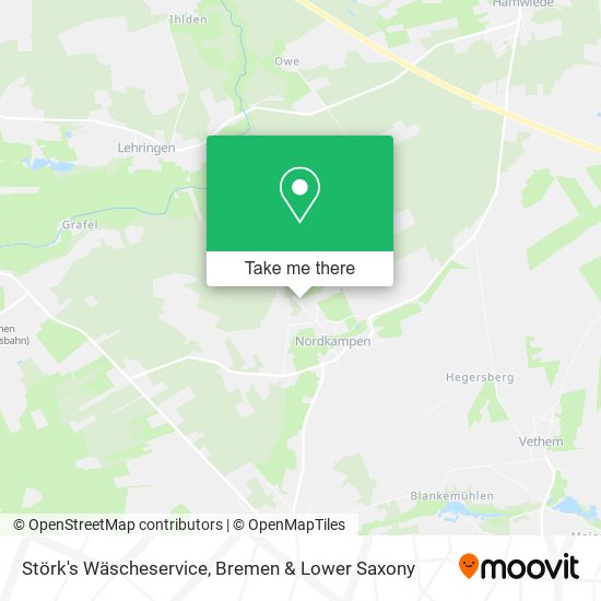 Störk's Wäscheservice map
