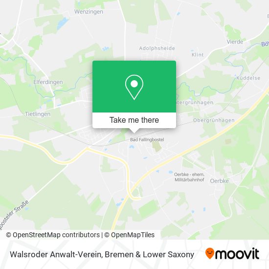 Walsroder Anwalt-Verein map