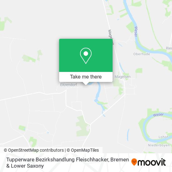 Tupperware Bezirkshandlung Fleischhacker map