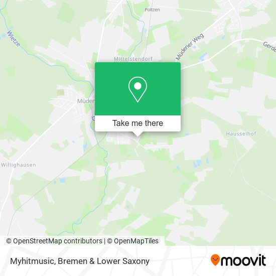 Myhitmusic map