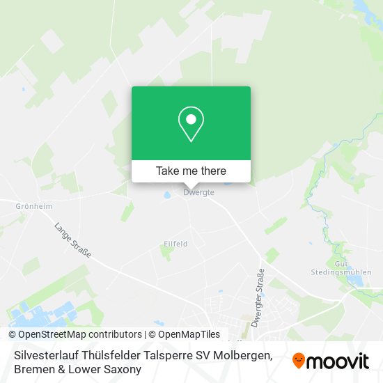 Silvesterlauf Thülsfelder Talsperre SV Molbergen map