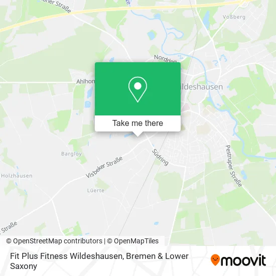 Карта Fit Plus Fitness Wildeshausen