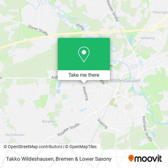 Takko Wildeshausen map