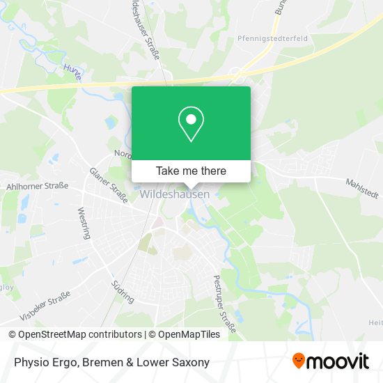 Physio Ergo map