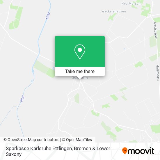 Sparkasse Karlsruhe Ettlingen map