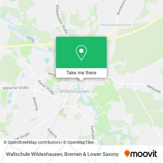 Wallschule Wildeshausen map