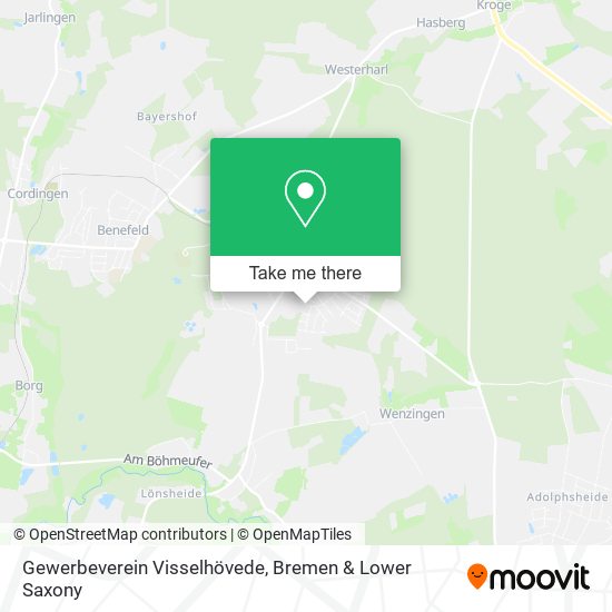 Gewerbeverein Visselhövede map