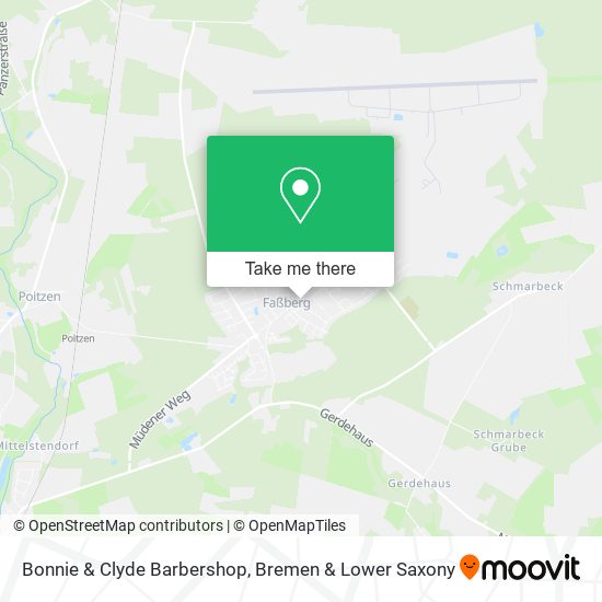 Bonnie & Clyde Barbershop map