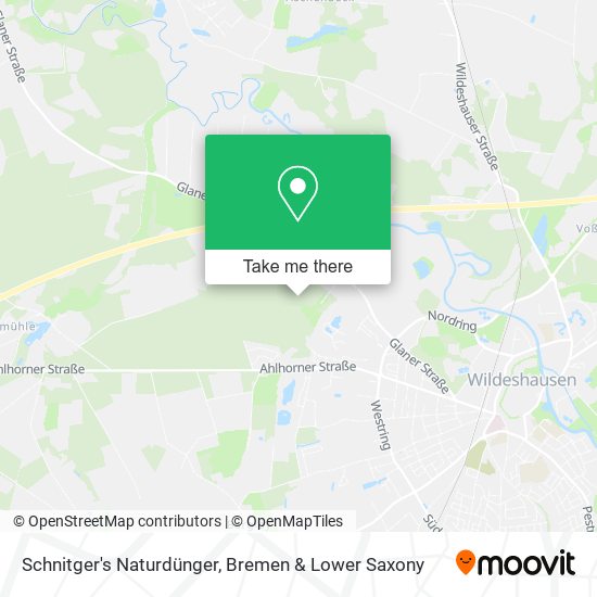 Schnitger's Naturdünger map